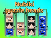 Xogo Cabezas de puzzle Nubiki  en liña