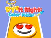 Xogo Dye It Right: Selector de cores  en liña