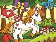 Xogo Unicornio atopar as diferenzas  en liña
