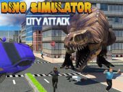 Xogo Dino Simulator City Attack en liña