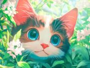 Xogo Crebacabezas: gato inocente  en liña