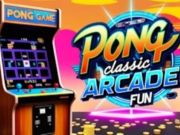 Xogo Pong Game Classic Arcade Diversión!  en liña