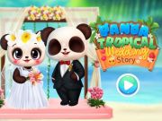 Xogo Historia da voda tropical de panda  en liña