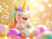 Xogo Crebacabezas: Unicorn Bubble Fun  en liña