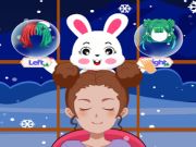 Xogo Esquerda ou dereita - Dressup de Nadal  en liña