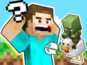 Xogo Quiz para nenos: adiviña a voz de Minecraft  en liña