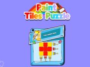 Xogo Puzzle de azulexos de pintura  en liña