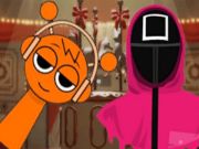 Xogo Squid Sprunki Mingle Game 2 en liña
