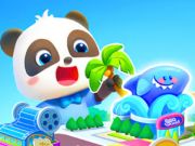 Xogo Crebacabezas: a cidade dos soños do bebé panda  en liña