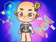 Xogo Quiz para nenos: ciencia corporal  en liña