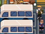 Xogo Mart Puzzle Bus Jam en liña