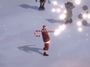 Xogo Papá Noel con canón  en liña