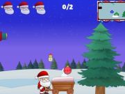 Xogo Papá Noel a maxia da decoración de árbores  en liña