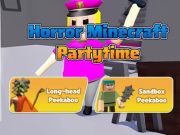 Xogo Horror Minecraft Partytime en liña