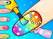 Xogo Libro para colorear: salón de uñas  en liña