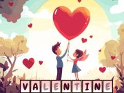 Xogo Alphawords escondidos de San Valentín  en liña