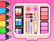 Xogo Libro para colorear: maquillaxe ordenada  en liña