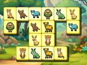 Xogo Reino animal Mahjong  en liña