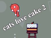 Xogo Gatos ama a torta 2  en liña