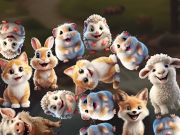 Xogo Fusione animais 2048!  en liña