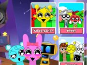 Xogo Incredibox Party Frozen Sprunki Beat en liña