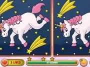 Xogo Unicornio atopa as diferenzas  en liña