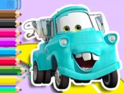 Xogo Libro para colorear: Mater Cars  en liña