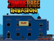 Xogo Invasión de rabia de zombies  en liña