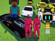 Xogo Minecraft Squid Sprunki Drift Multiplayer en liña
