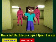 Xogo Minecraft Backrooms Squid Game Escape en liña