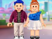Xogo Dressup de parella de Roblox  en liña