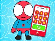 Xogo Simulador de teléfono de superheroes  en liña