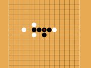 Xogo Gomoku cinco pedras seguidas  en liña