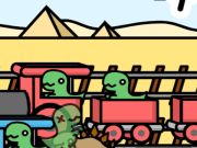 Xogo Dino ferroviario  en liña