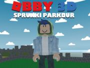 Xogo OBBY 3D Sprunki Parkour  en liña