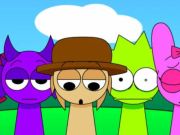 Xogo Sprunki Pyramixed - Animacións acabadas  en liña