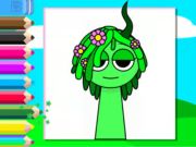 Xogo Libro para colorear: Sprunki Incredibox Vineria  en liña