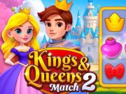 Xogo Kings and Queens Match 2  en liña