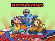 Xogo Páxinas para colorear de motocicletas  en liña