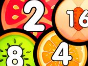 Xogo Merge Balls Shooter 2048 Conecte as froitas  en liña