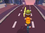 Xogo Papel Boy Race Running Game  en liña