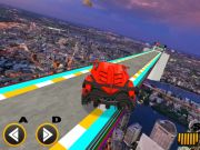 Xogo Mega ramplas xogos de carreiras de vehículos 3d  en liña