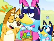 Xogo Puzzle Jigsaw: vestido de Pascua de Bluey en liña Xogo Puzzle Jigsaw: vestido de Pascua de Bluey en liña