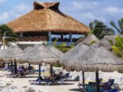 Xogo Xira a praia de verán en crebacabezas en liña