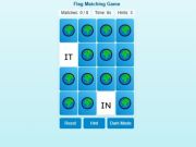 Xogo Memory Match Flag Edition en liña