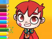 Xogo Libro para colorear: Avatar World Schoolboy en liña