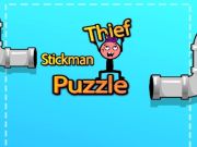 Xogo Puzzle de ladrón de Stickman en liña