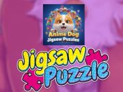 Xogo Puzzles de churrasco de can de anime en liña