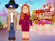 Xogo Dressup de outono de parella de Roblox en liña