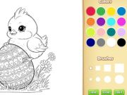 Xogo Libro para colorear de Pascua para nenos en liña